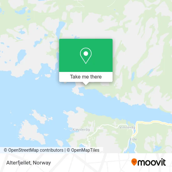 Alterfjellet map