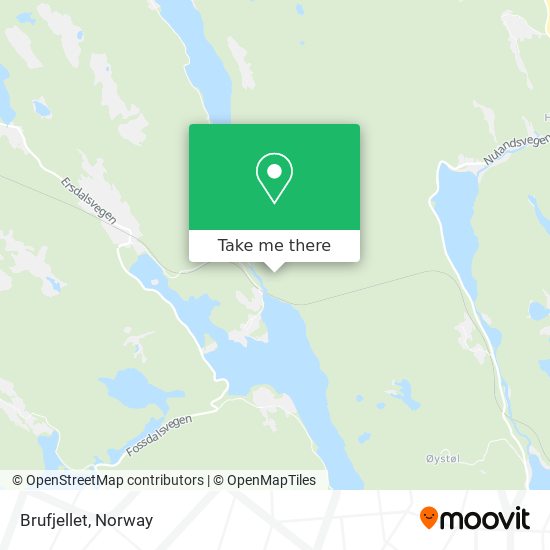 Brufjellet map