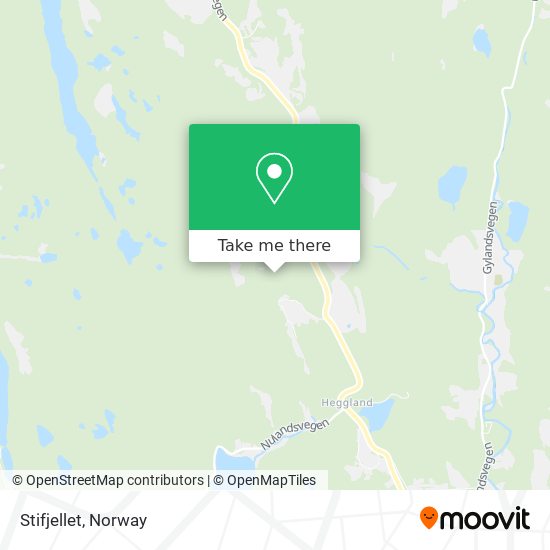 Stifjellet map