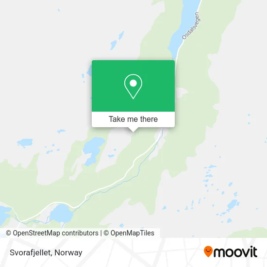 Svorafjellet map