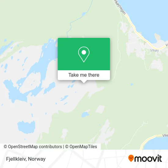 Fjellkleiv map