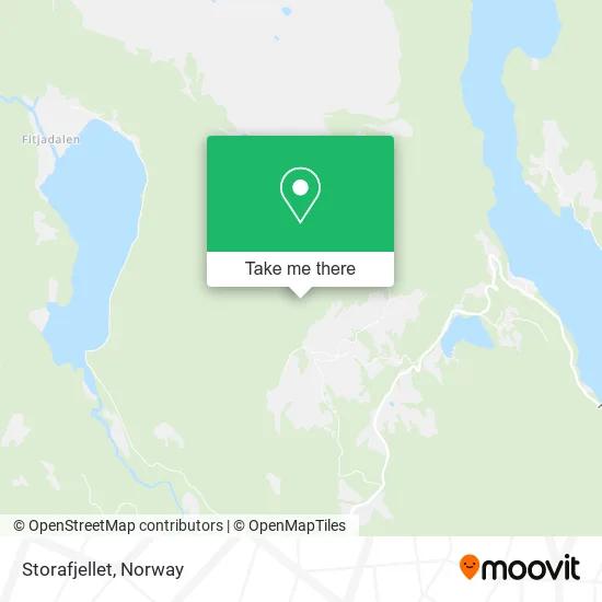 Storafjellet map