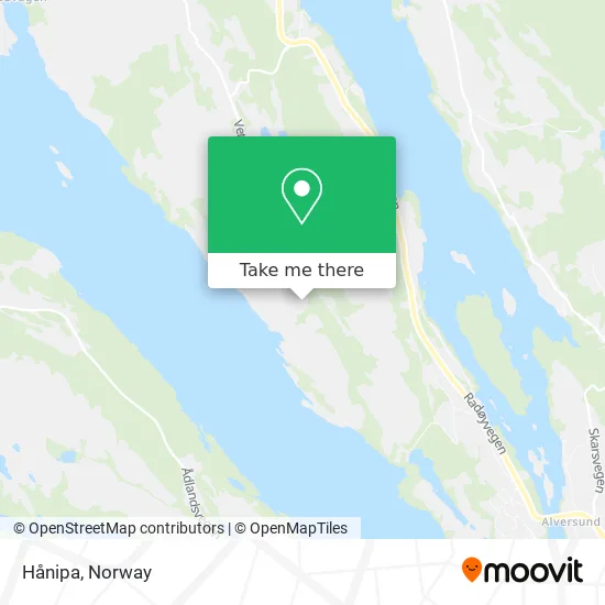 Hånipa map