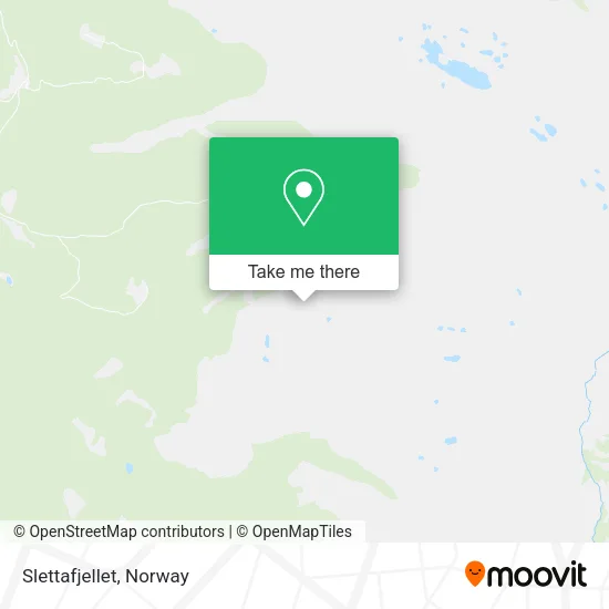 Slettafjellet map