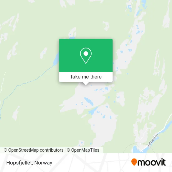 Hopsfjellet map