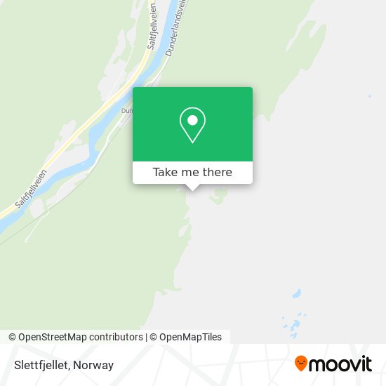 Slettfjellet map