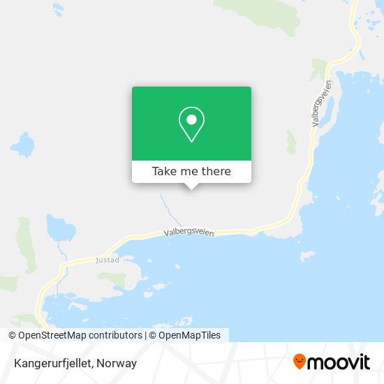 Kangerurfjellet map