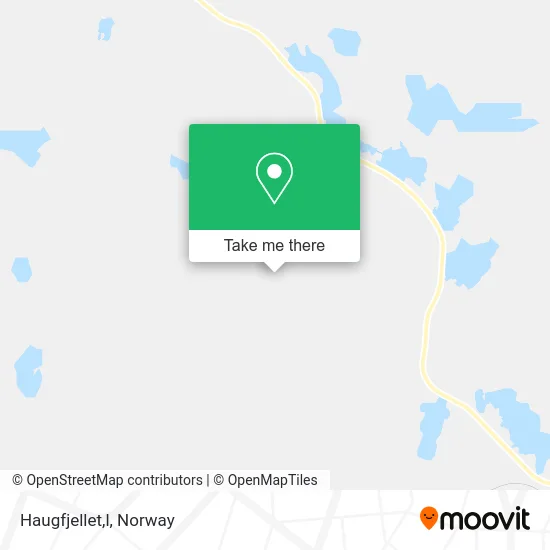 Haugfjellet,l map