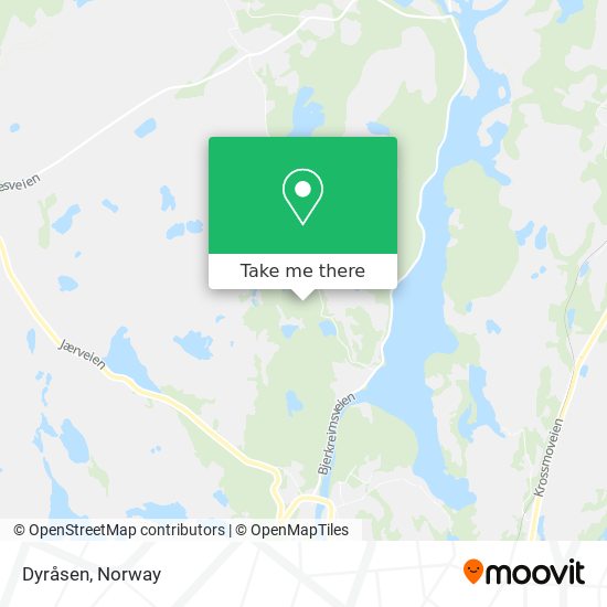 Dyråsen map