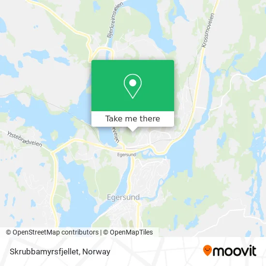 Skrubbamyrsfjellet map