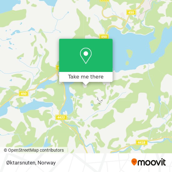 Øktarsnuten map