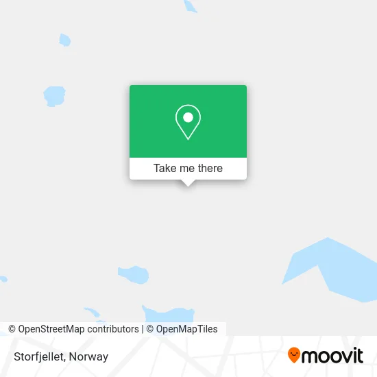 Storfjellet map