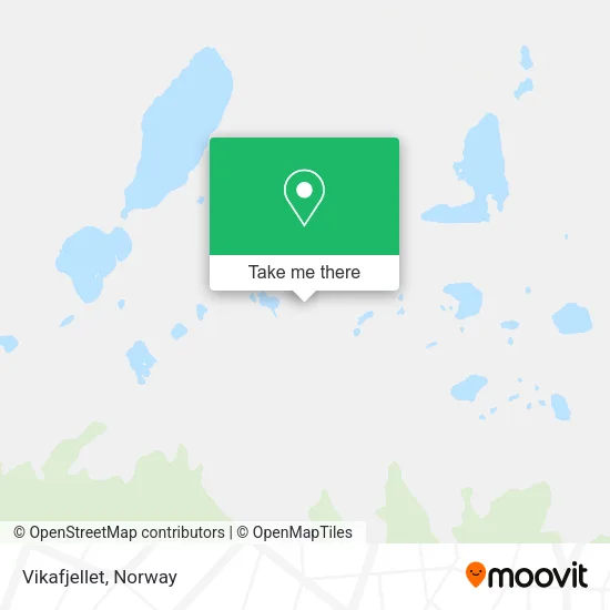 Vikafjellet map