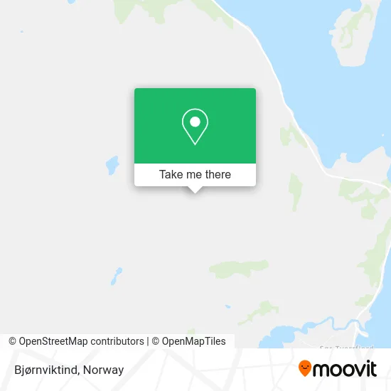 Bjørnviktind map