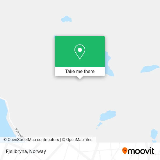 Fjellbryna map