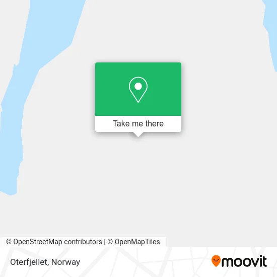 Oterfjellet map
