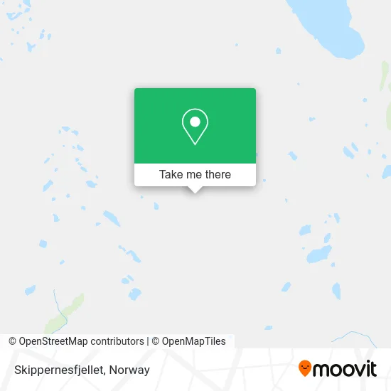 Skippernesfjellet map