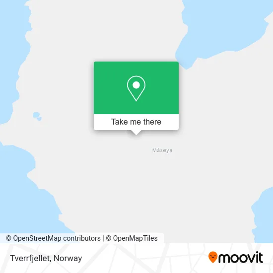 Tverrfjellet map