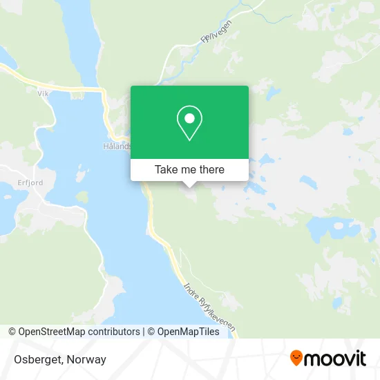 Osberget map