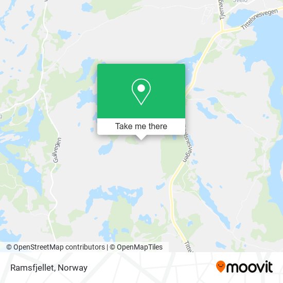 Ramsfjellet map