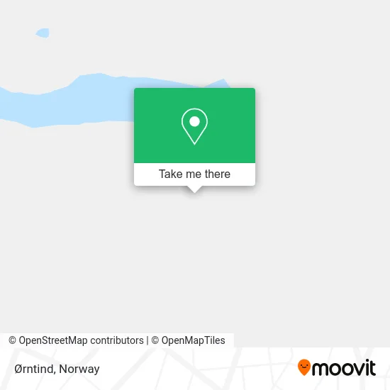 Ørntind map