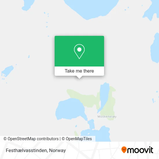 Festhælvasstinden map