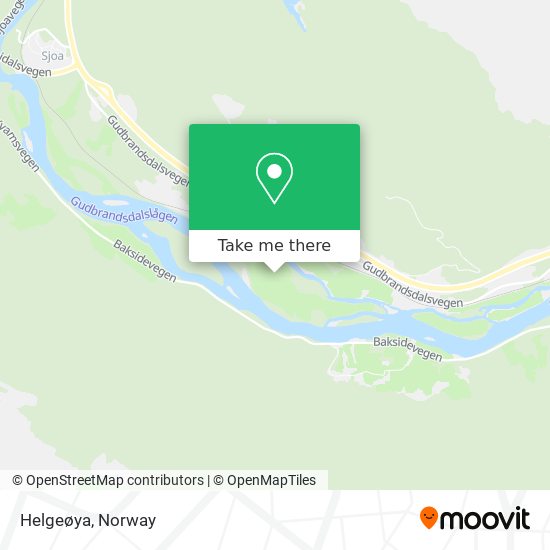 Helgeøya map