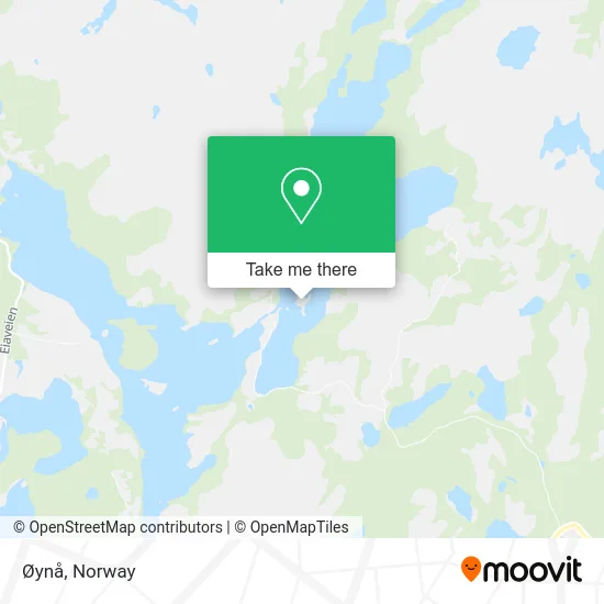 Øynå map
