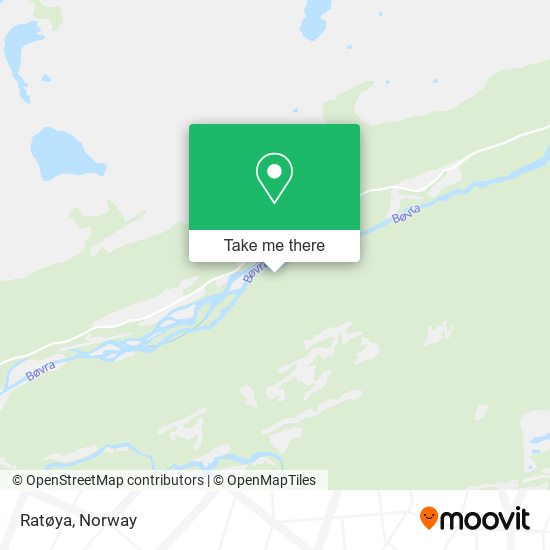 Ratøya map