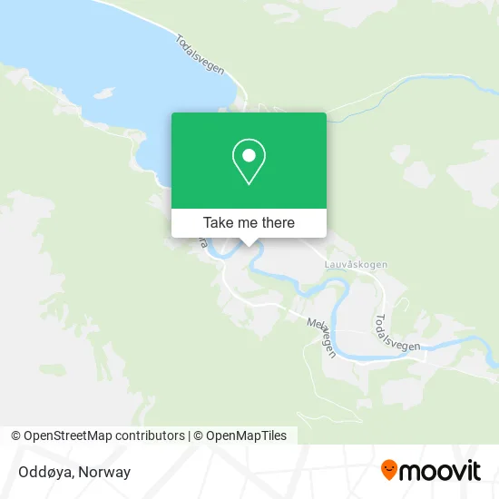 Oddøya map