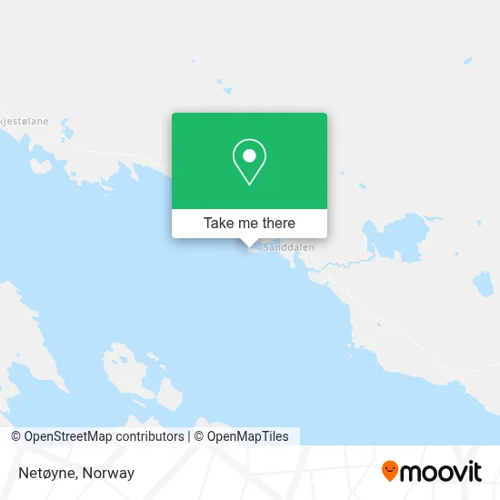 Netøyne map