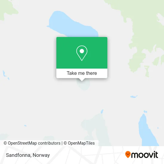 Sandfonna map