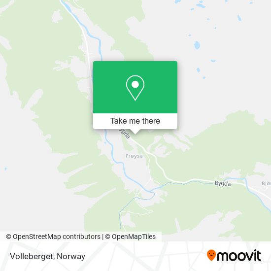 Volleberget map