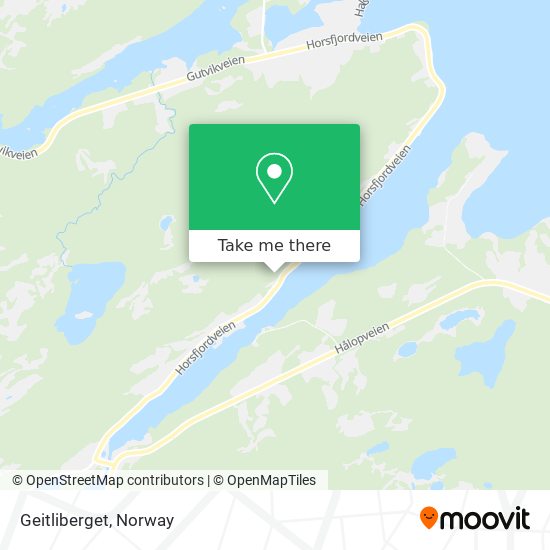 Geitliberget map