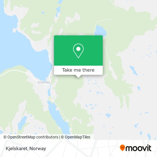 Kjelskaret map