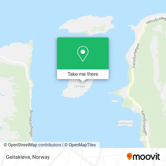 Geitakløva map