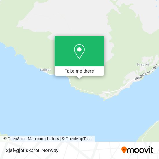 Sjølvgjetlskaret map