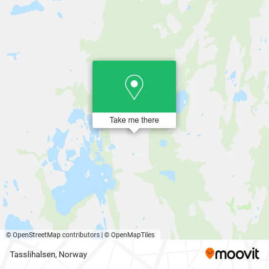 Tasslihalsen map