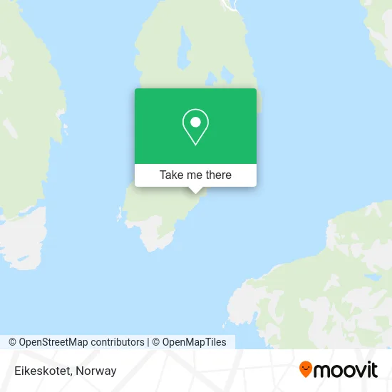Eikeskotet map