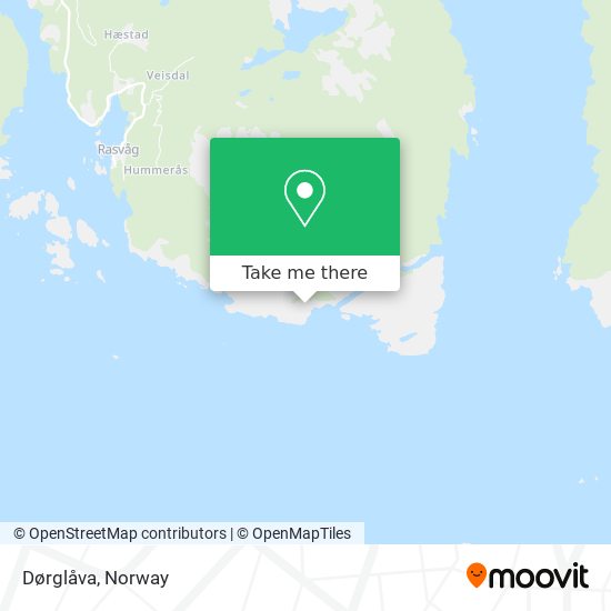 Dørglåva map