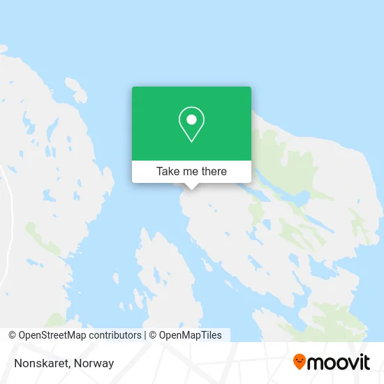 Nonskaret map