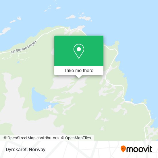 Dyrskaret map