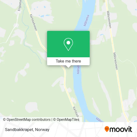 Sandbakkrapet map