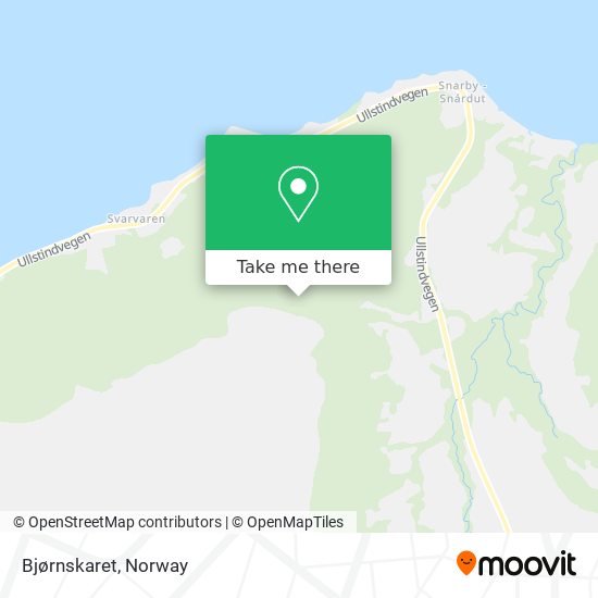 Bjørnskaret map