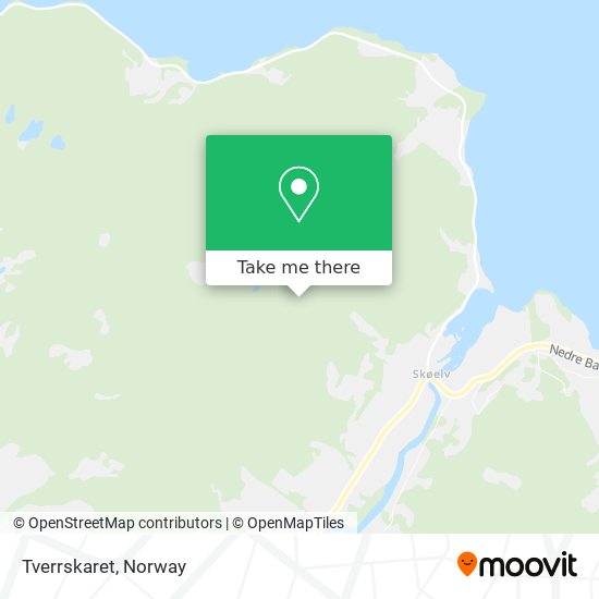 Tverrskaret map