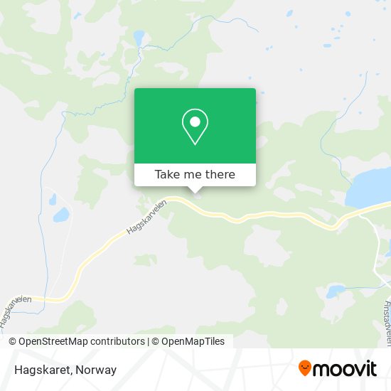 Hagskaret map