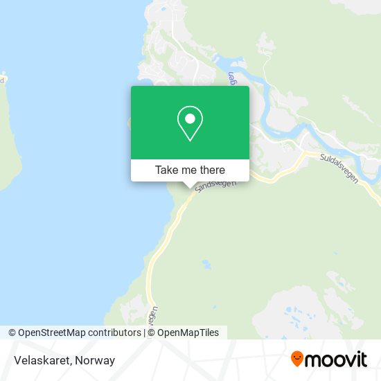 Velaskaret map