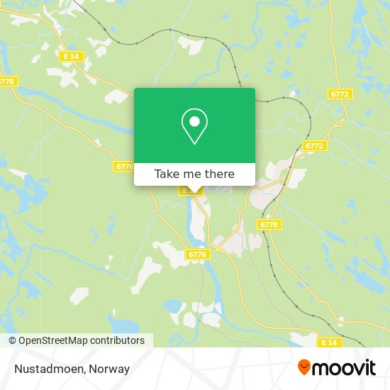 Nustadmoen map