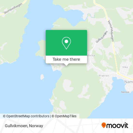 Gullvikmoen map