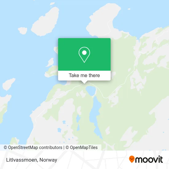 Litlvassmoen map